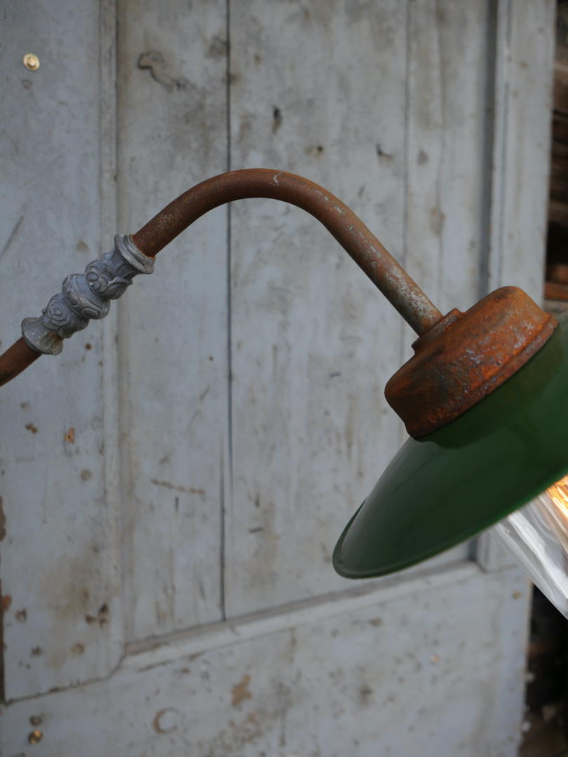 applique Lampe de cour, col de cygne exterieur